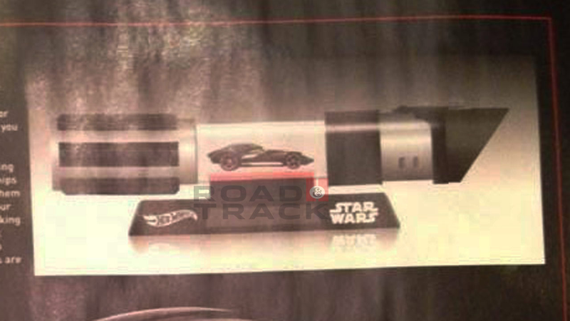 Illustration for article titled Darth Vader is the first Star Wars Hot Wheels car